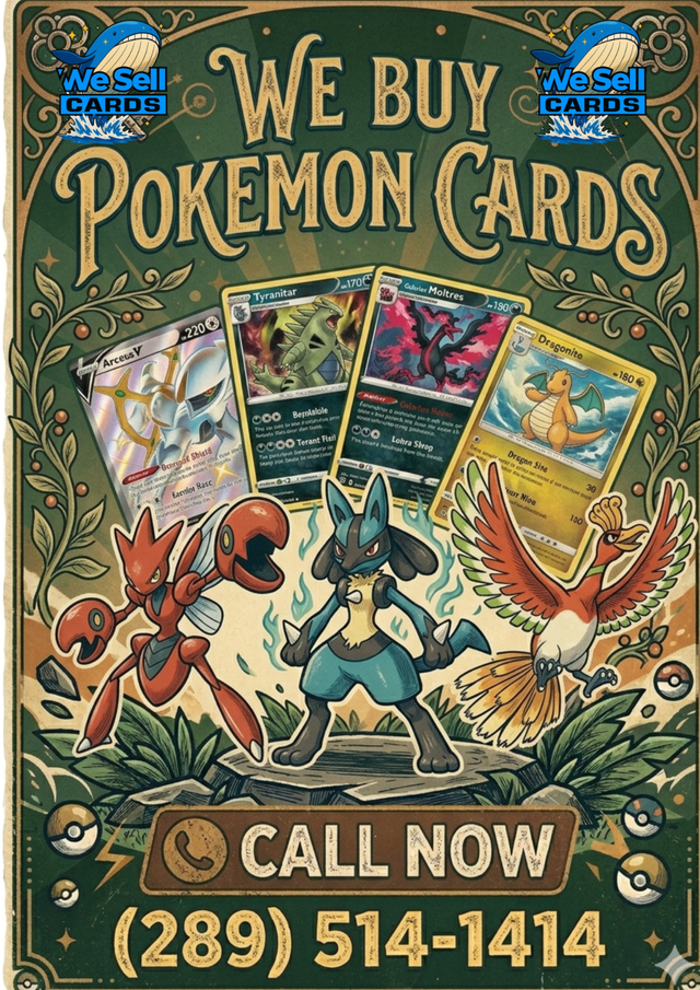 POKEMON COLLECTIONS WANTED - SEALED/SLABS/RAW - SAME DAY CASH