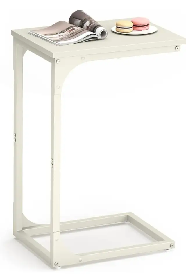 VASAGLE C-Shaped Side Table