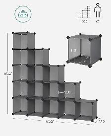 16-Cube Modular Storage Organizer - Photo 3