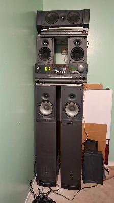 Tower speakers  system  ( Infinity rs8 power Amplifier) - Photo 2