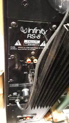 Tower speakers  system  ( Infinity rs8 power Amplifier) - Photo 5