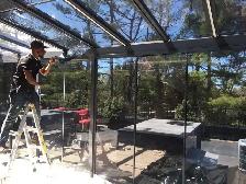 PATIO WINDOW TINTING WE INSTALLED