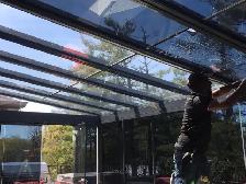 PATIO WINDOW TINTING WE INSTALLED - Photo 2