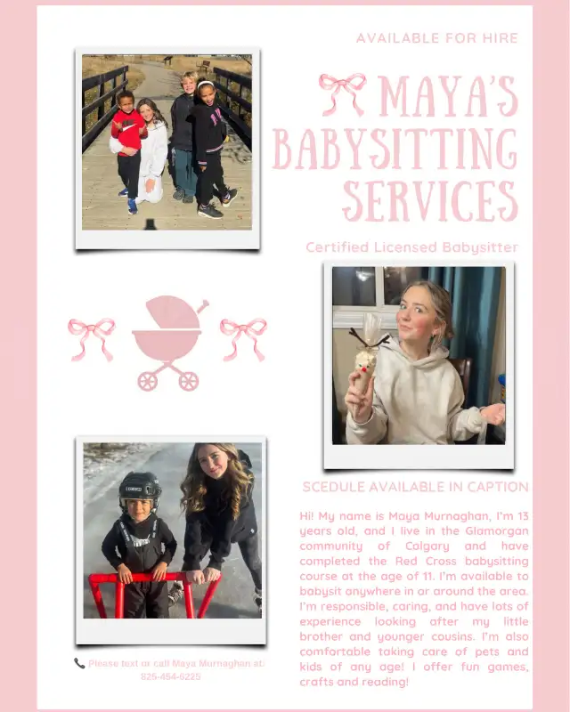 Maya’s Babysitting Service