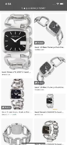 Ladies GUCCI Swiss Quartz Watch YA125407. $300 - Photo 2