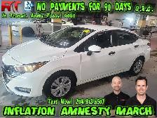 2024 Nissan Versa S - Backup Cam, Parking Distance Control, Rear