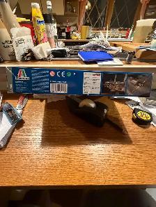 Vintage  Italeri  Plastic Model Plane Kit HE-111 Z1  Zwilling - Photo 2