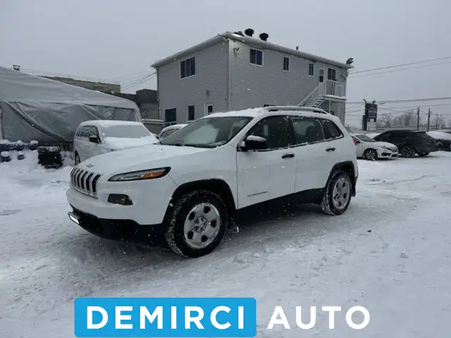 2016 Jeep Cherokee SportAWDCERTIFIEECAMERASIEGES CHAUF