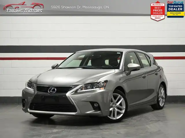 2017 Lexus CT 200h No Accident Leather Sunroof Heated Seats