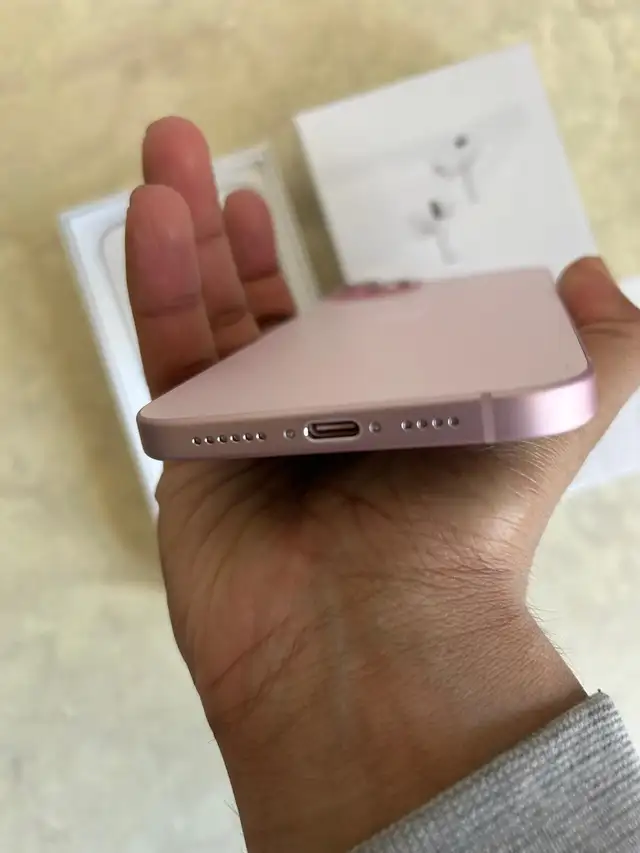 iPhone 15 Plus 128GB Pink 88% batt AirPods Pkg/Delivery - Photo 7