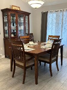 NEW PRICE!  Dining Table, Chairs, China Cabinet - Photo 3