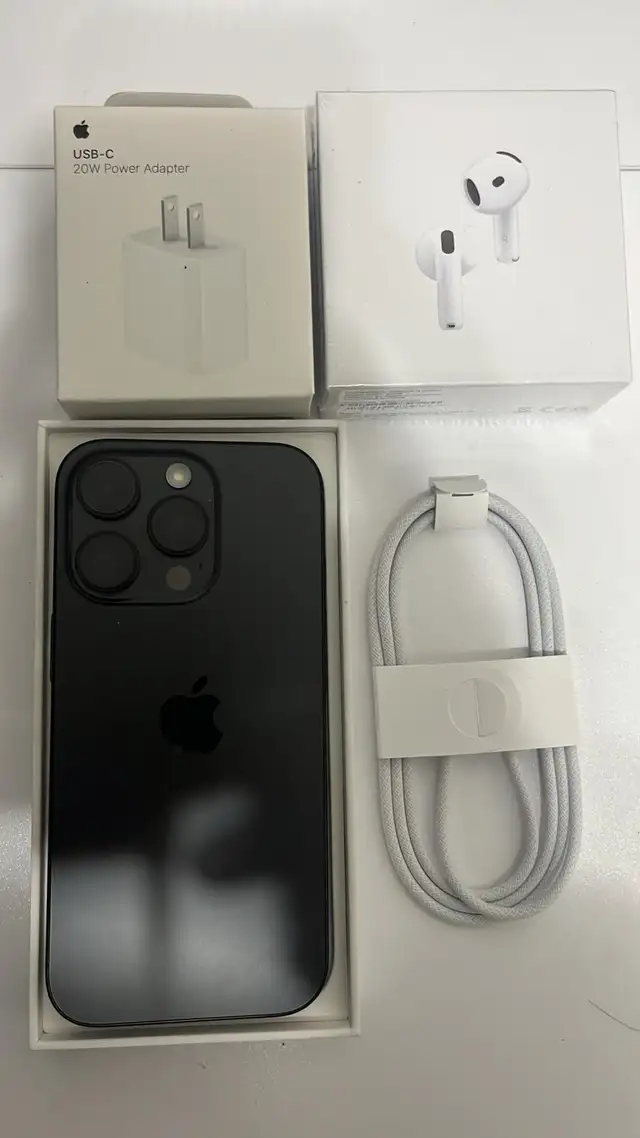 iPhone 16 Pro 128gb Airpods/Fast Charger/Delivery