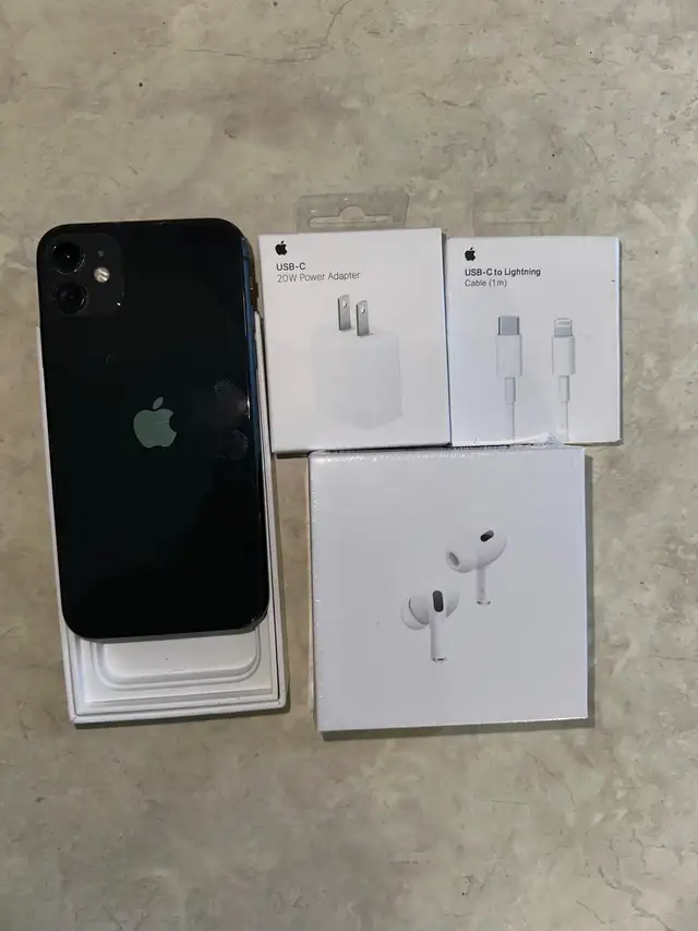 IPHONE 11 64GB Airpods Pkg/Delivery