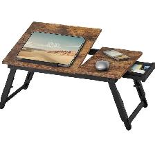 SONGMICS Adjustable Laptop Bed