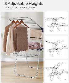 Foldable Clothes Drying Rack - Photo 7