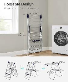 Foldable Clothes Drying Rack - Photo 9