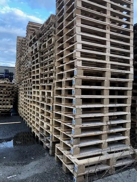 large quantity euro pallet for sale 905-670-9049 toronto pallet - Photo 3