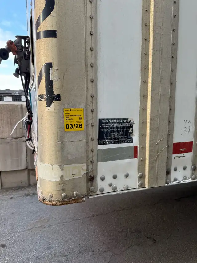 53' dryvan storage trailer for sale 905-670-9049 toronto pallet - Photo 3