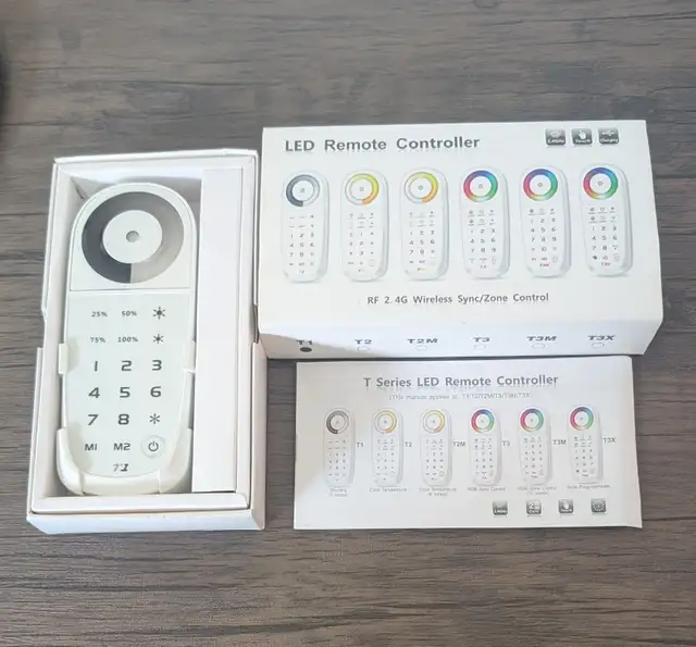 Télécommande LED RF 2.4 GHz LTECH T1 – Comme neuve