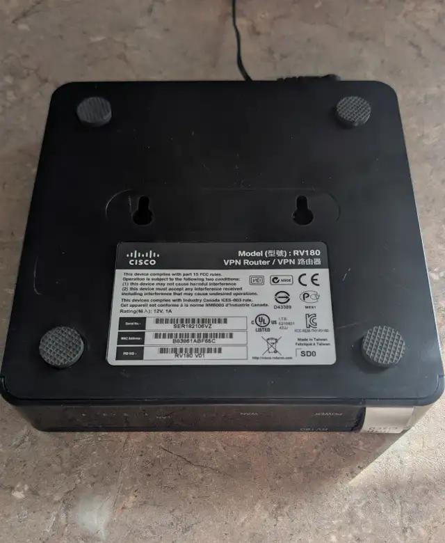 Routeur VPN Cisco RV180 – Testé - pour PME / Bureau - Photo 2
