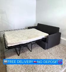 FREE DELIVERY Affordable Gray Pullout Sofabed 2 Seater/Loveseat