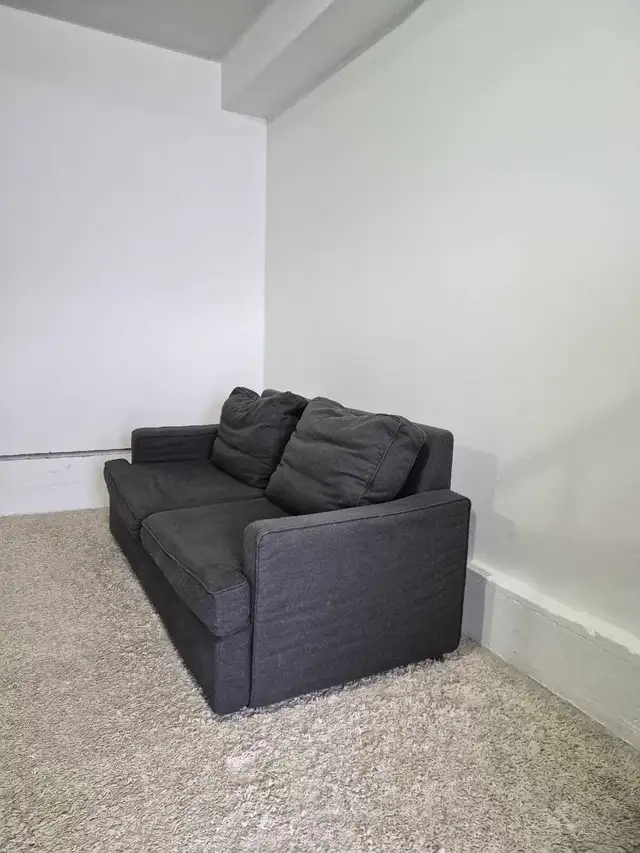 FREE DELIVERY Affordable Gray Pullout Sofabed 2 Seater/Loveseat - Photo 3