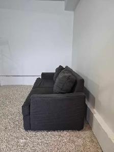 FREE DELIVERY Affordable Gray Pullout Sofabed 2 Seater/Loveseat - Photo 4