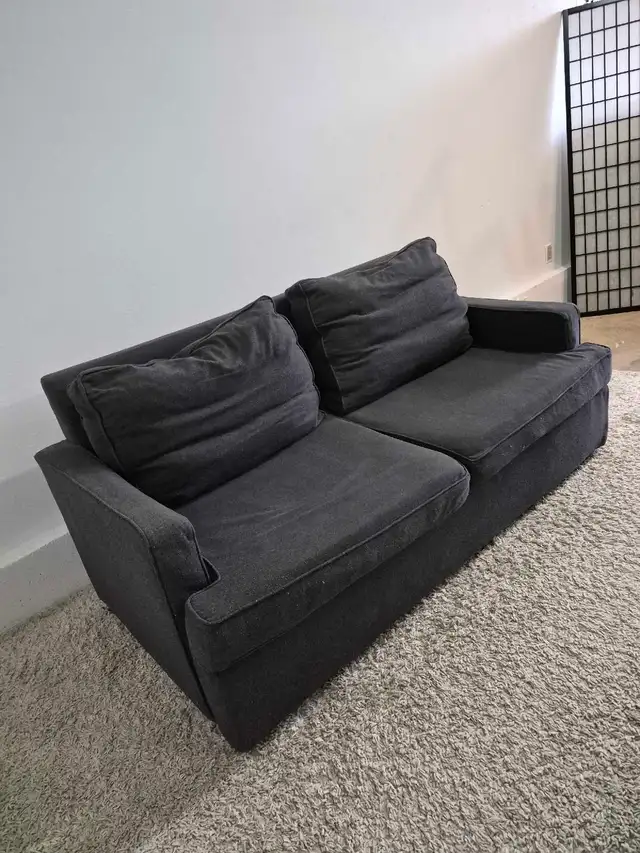 FREE DELIVERY Affordable Gray Pullout Sofabed 2 Seater/Loveseat - Photo 5