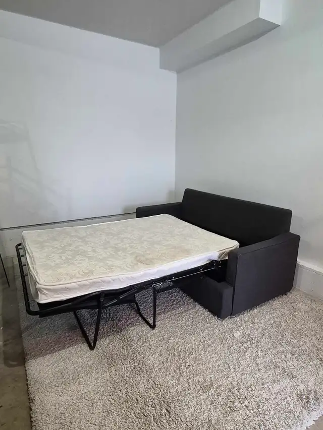 FREE DELIVERY Affordable Gray Pullout Sofabed 2 Seater/Loveseat - Photo 8