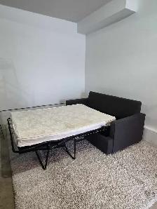 FREE DELIVERY Affordable Gray Pullout Sofabed 2 Seater/Loveseat - Photo 8