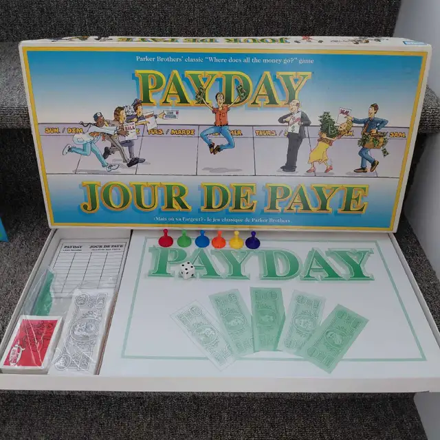 Jeu Jour de paye vintage