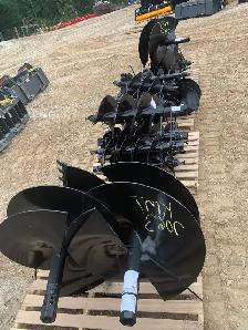 Skid Steer Auger for Fence & Construction – 3 Bits - Photo 2