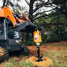 Skid Steer Auger for Fence & Construction – 3 Bits - Photo 3