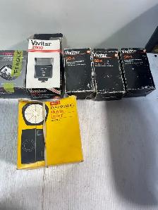 Items sold individually or buy as a lot Vivitar Flashes and GAF - Photo 4