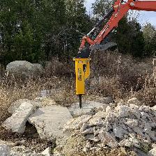 Commercial Skid Steer Hydraulic Breaker Attachment