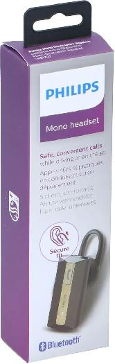 Écouteur Monophonique Bluetooth Noir, Philips