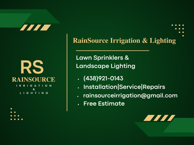 Professional irrigation in Brampton, Caledon,