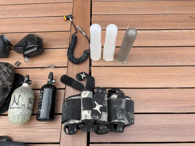 Paintball gun hopper tank gear - Photo 6