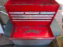 Snap-on Tools 7 Drawers Toolbox Tool Chest  Very Tall Antique - Photo 5