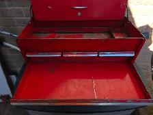 Snap-on Tools 7 Drawers Toolbox Tool Chest  Very Tall Antique - Photo 8