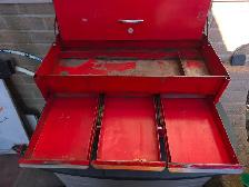 Snap-on Tools 7 Drawers Toolbox Tool Chest  Very Tall Antique - Photo 9