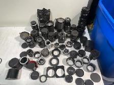 Items Sold Individually-Camera Lens, contact for price