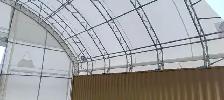 Heavy Duty Double Truss Container Shelter – W20’×L20’×H6.5’