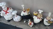 Bakers Décor Statues Lot