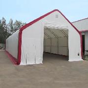 Heavy Duty Double Truss Storage Shelter – W20’×L40’×H16’