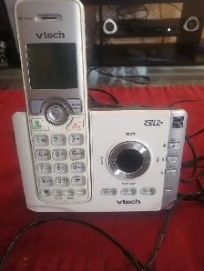 VTech cordless phones one silver one blue $5 each - Photo 2