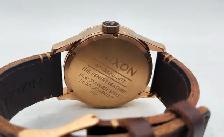 Nixon Never Be Late Sentry Leather Band Men's Watch - Photo 4