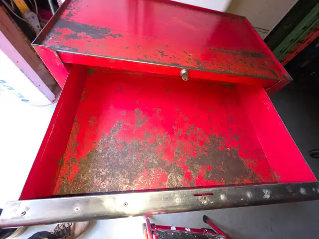 Rare Snap-on Tools 5 Drawers Rolling Toolbox Tool Cart Cabinet - Photo 2