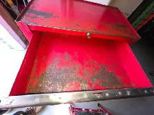 Rare Snap-on Tools 5 Drawers Rolling Toolbox Tool Cart Cabinet - Photo 2