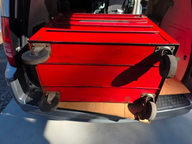 Rare Snap-on Tools 5 Drawers Rolling Toolbox Tool Cart Cabinet - Photo 7